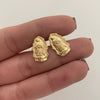 Topos Virgen de Guadalupe Silueta Oro amarillo 18k 1,4 Gr / 10,2 mm
