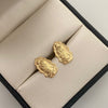 Topos Virgen de Guadalupe Silueta Oro amarillo 18k 1,4 Gr / 10,2 mm