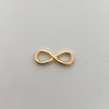 Herraje Infinito Grande Oro amarillo 18k 0,75 Gr / 0,8 Cm