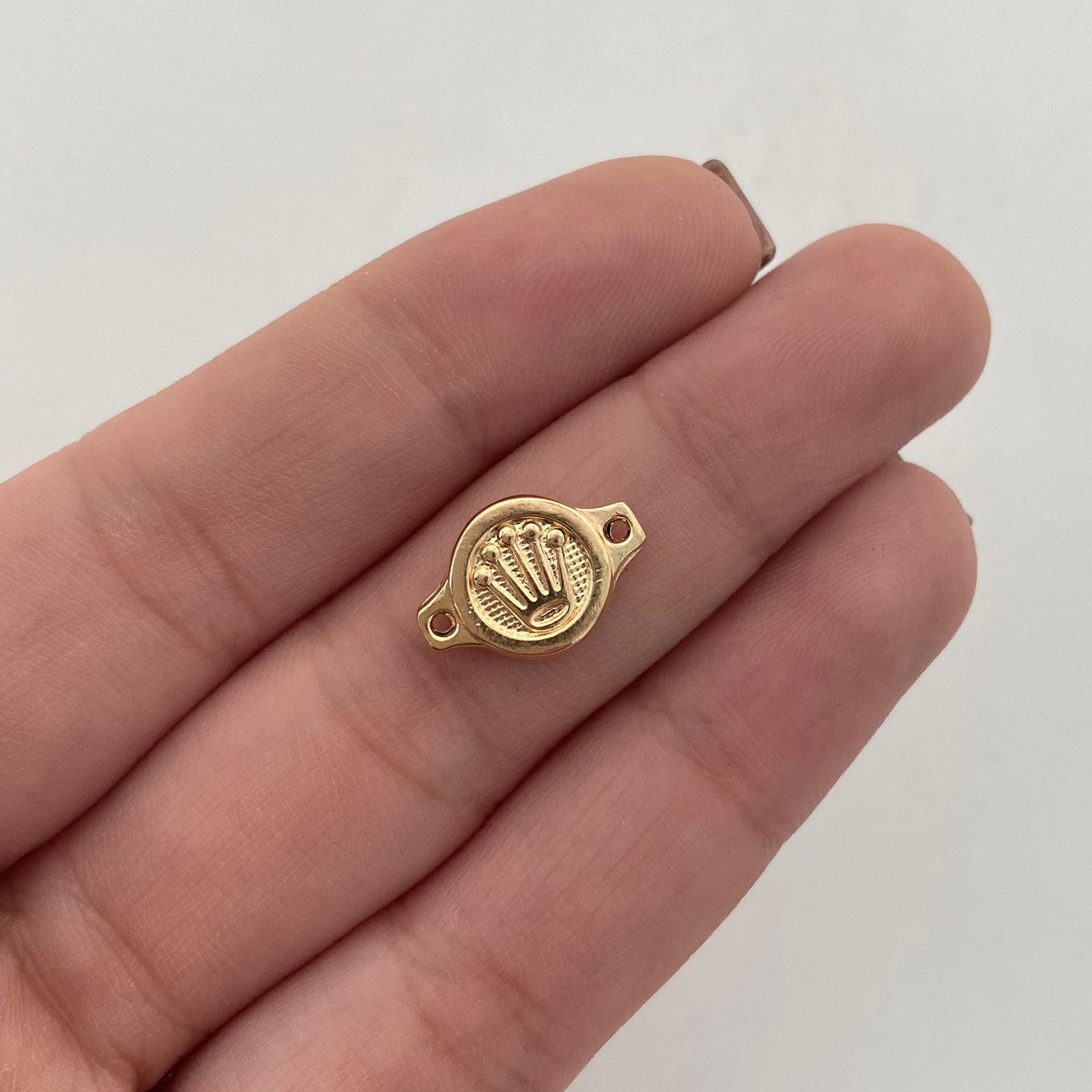Herraje Rx Oro amarillo 18k 0,7 Gr / 1 Cm