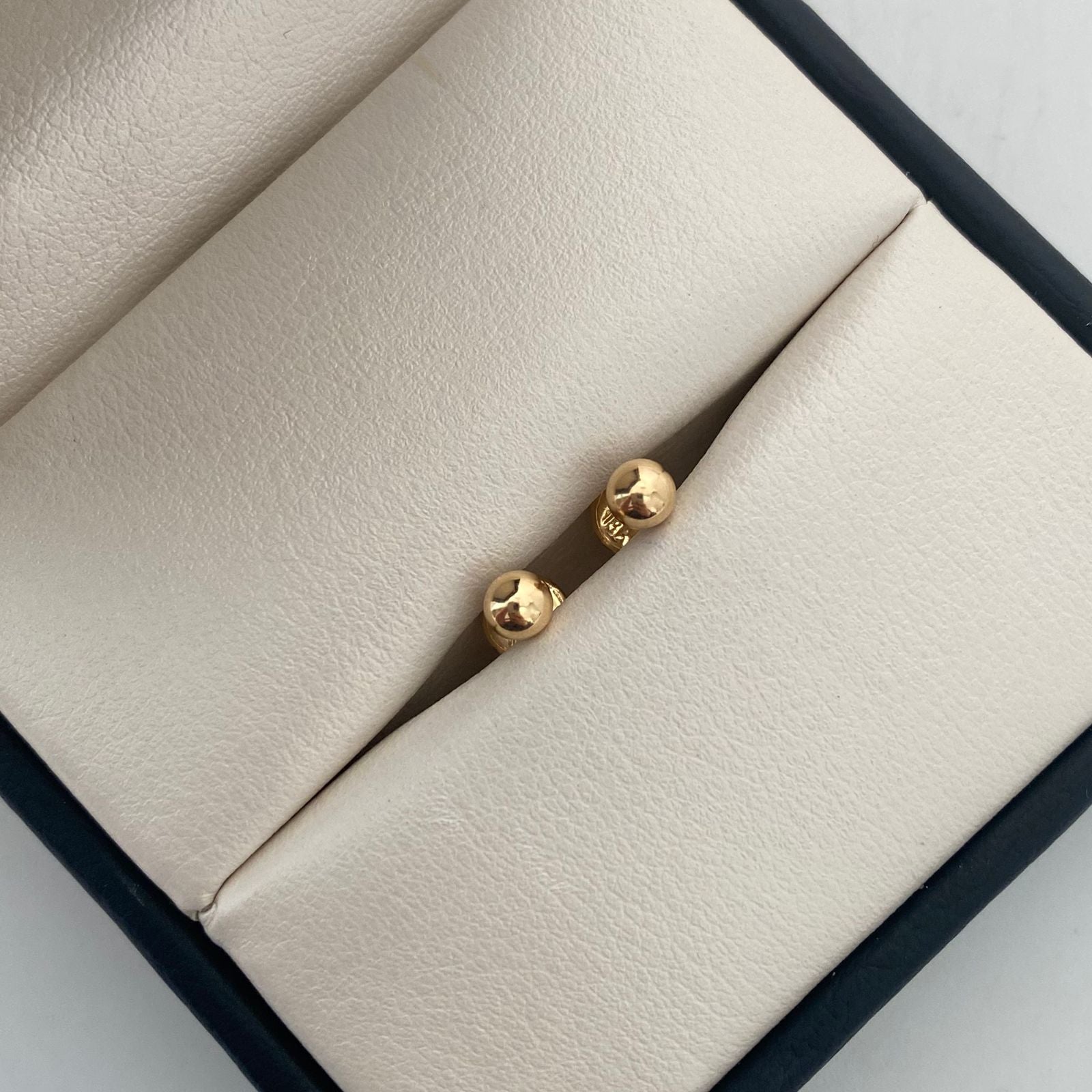 Topos Media Bola Lisa 4mm Oro amarillo 18k 0,45 Gr