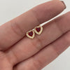 Topos Corazon Casting Rojo Oro amarillo 18k 1,25 Gr / 7,7 mm