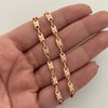Cadena Rustica Oro rosa 18k +1 / 8,45 Gr / 4,3 mm / 60 Cm Broche 0,60