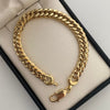 Pulso It Cubana Especial Oro amarillo 18k +1 / 10,6 Gr / 8 mm / 19,5 Cm