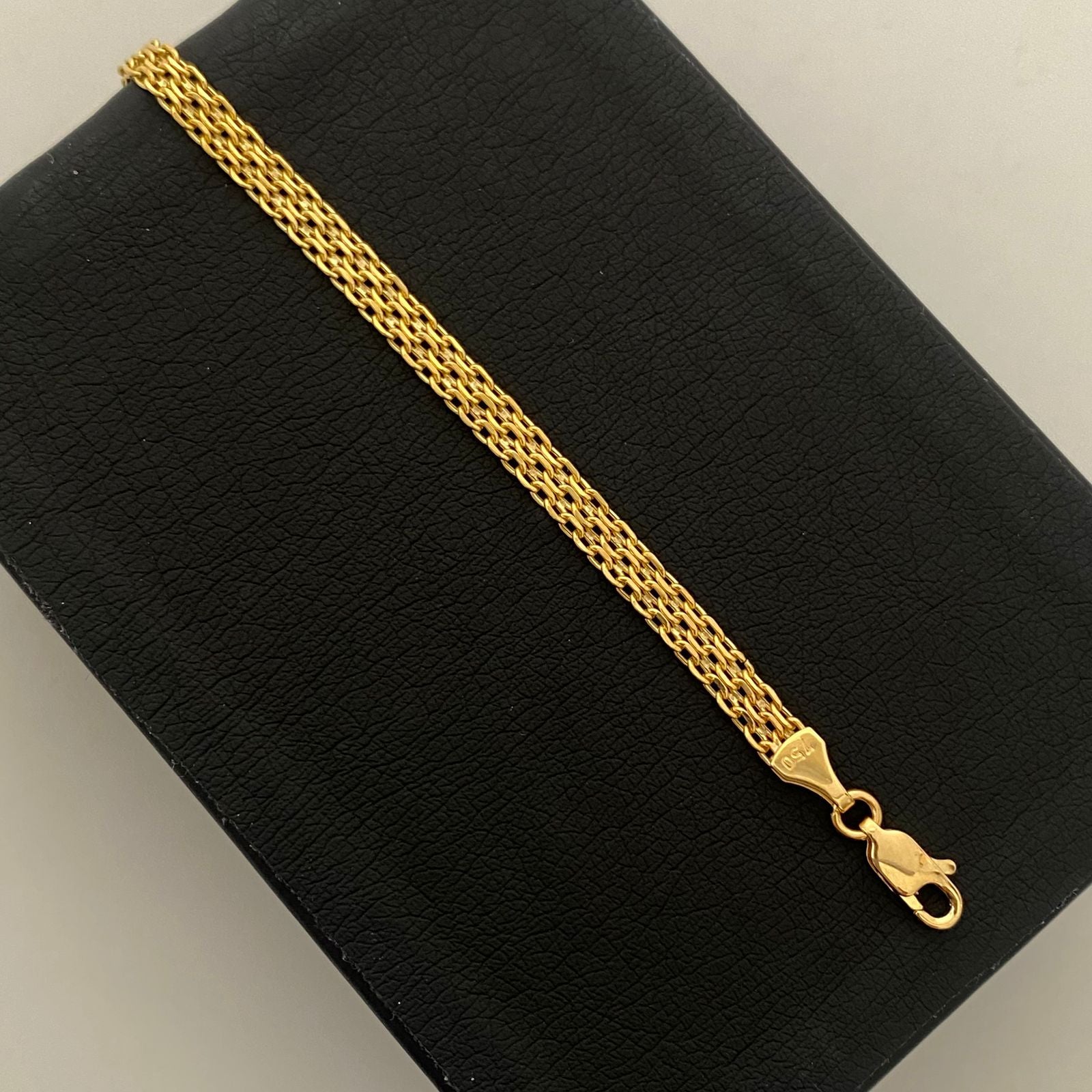 Pulso It Chino Oro amarillo 18k +1 / 3,25 Gr / 4,2 mm / 20 Cm