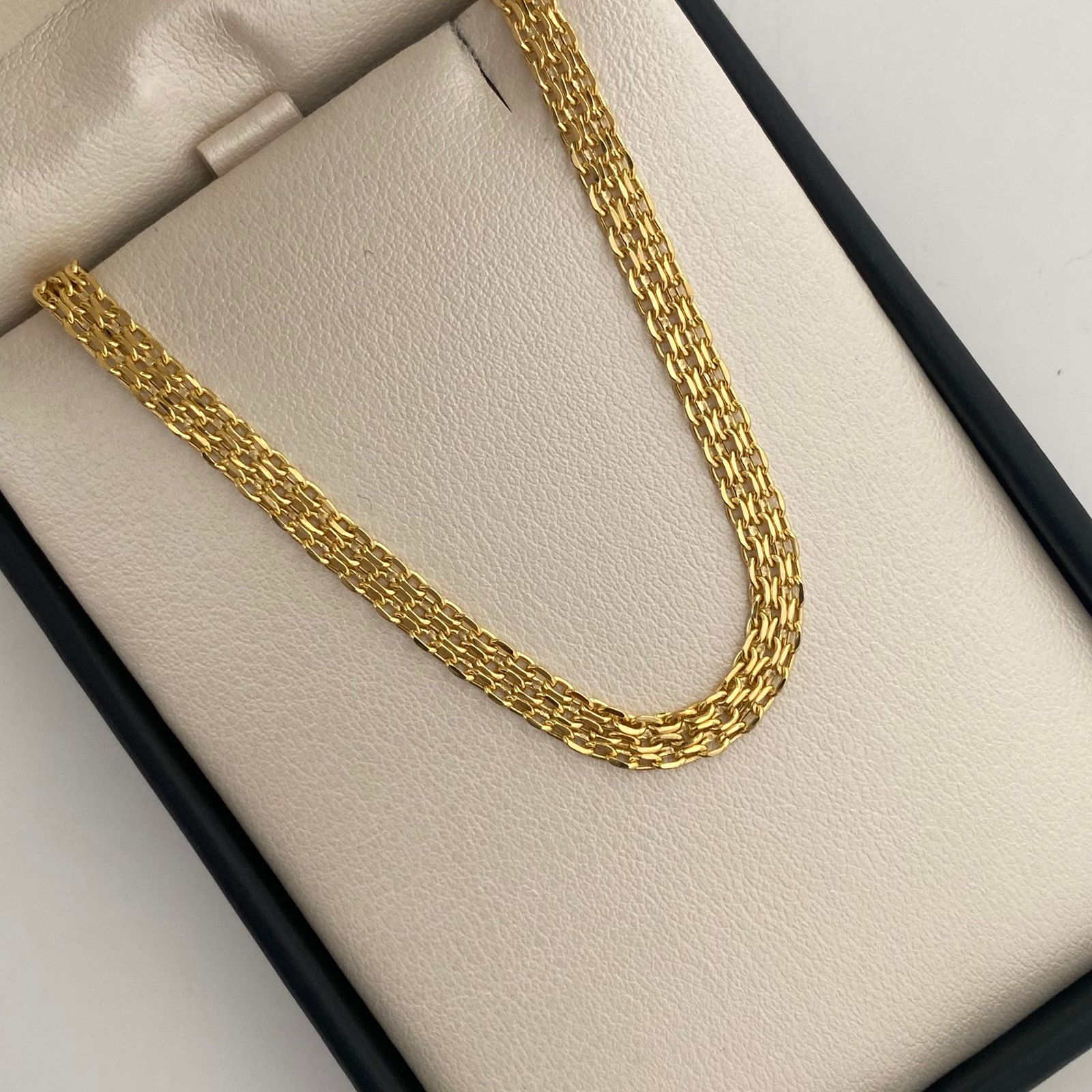 Pulso It Chino Oro amarillo 18k +1 / 3,25 Gr / 4,2 mm / 20 Cm