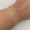 Pulso It China Oro amarillo 18k +1 / 2,05 Gr / 2,2 mm / 19 Cm