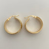 Candonga It Lisa Oro amarillo 18k +4 / 2,85 Gr / 2 Cm