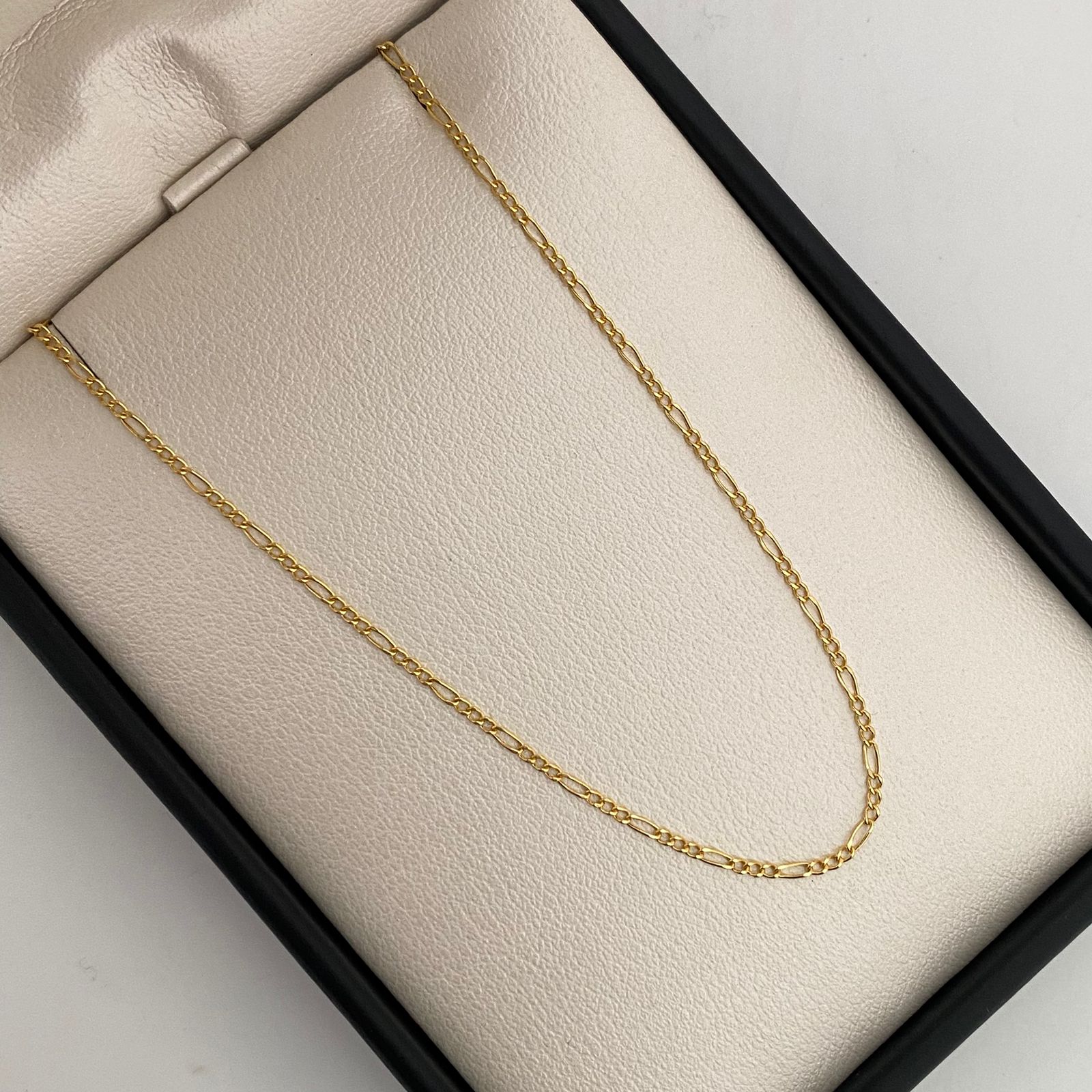 Cadena It Mini 3x1 Oro amarillo 18k 1,05 Gr / 1,3 mm / 45 Cm
