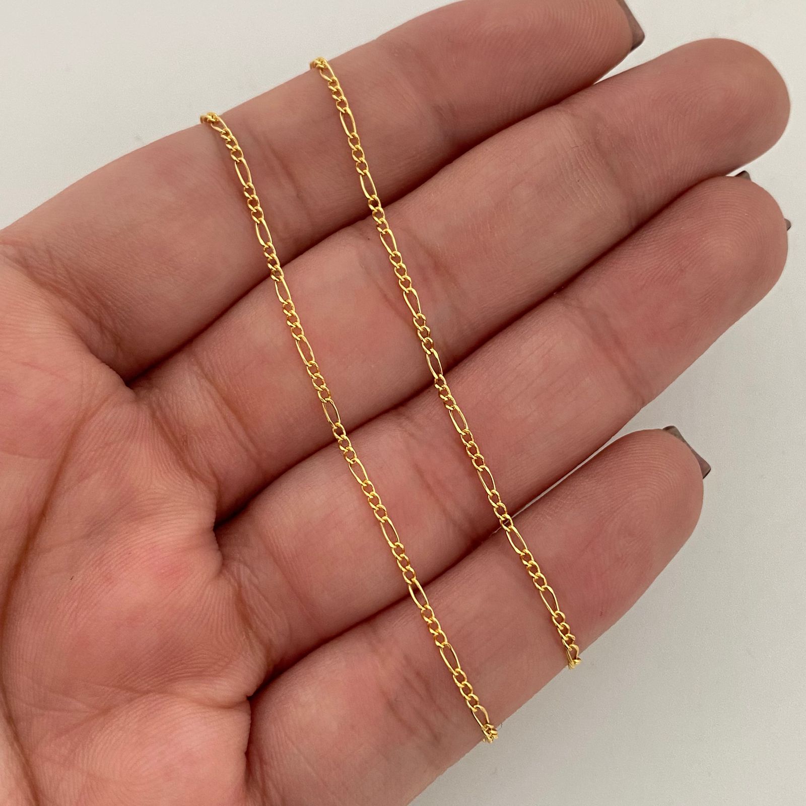 Cadena It 3x1 Oro amarillo 18k 1,1 Gr / 1,6 mm / 45 Cm