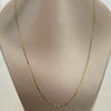 Cadena It Plana Lisa Oro amarillo 18k +1 / 2,2 Gr / 1,6 mm / 50 Cm