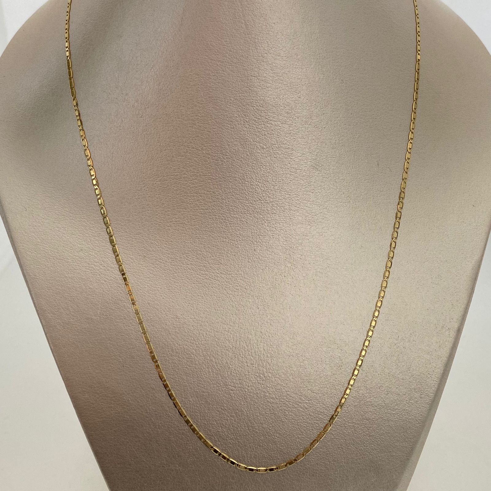 Cadena It Plana Lisa Oro amarillo 18k 2,65 Gr / 1,6 mm / 50 Cm