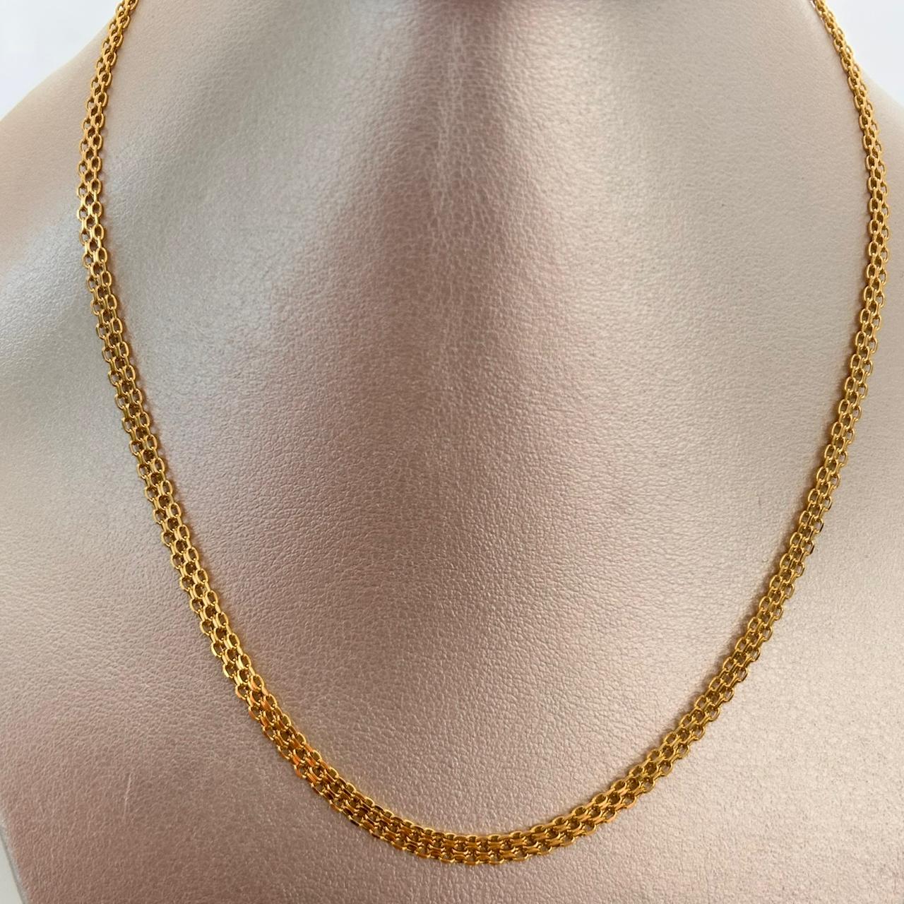 Cadena It China Oro amarillo 18k +1 / 4,65 Gr / 3,6 mm / 50 Cm