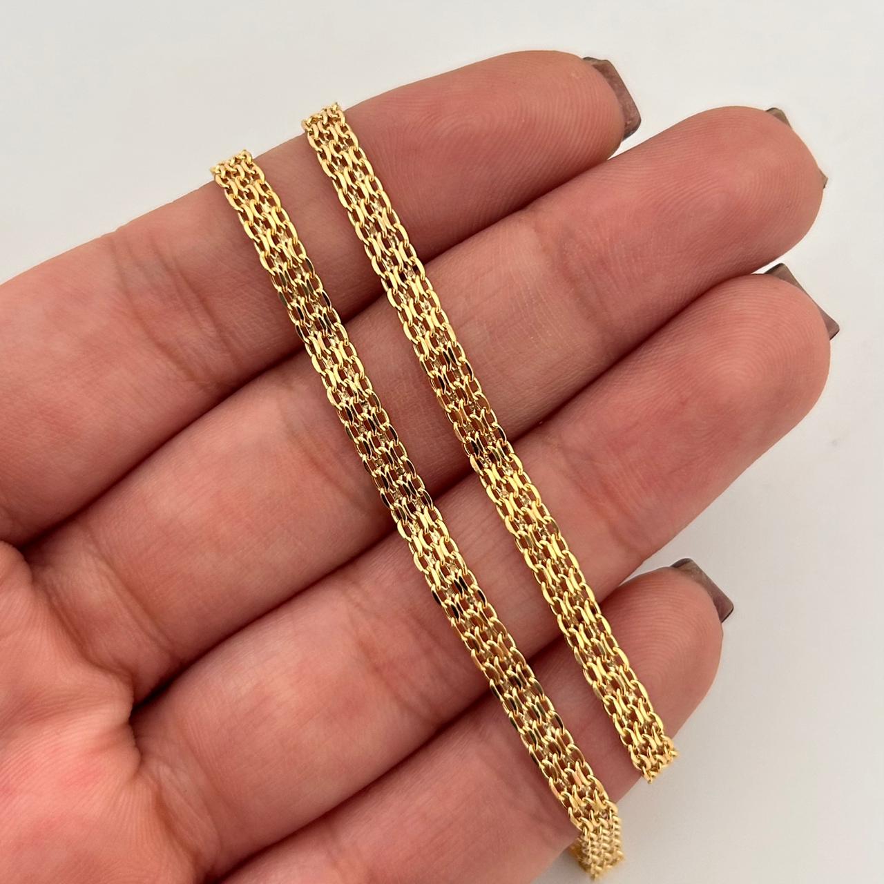Cadena It China Oro amarillo 18k +1 / 4,65 Gr / 3,6 mm / 50 Cm