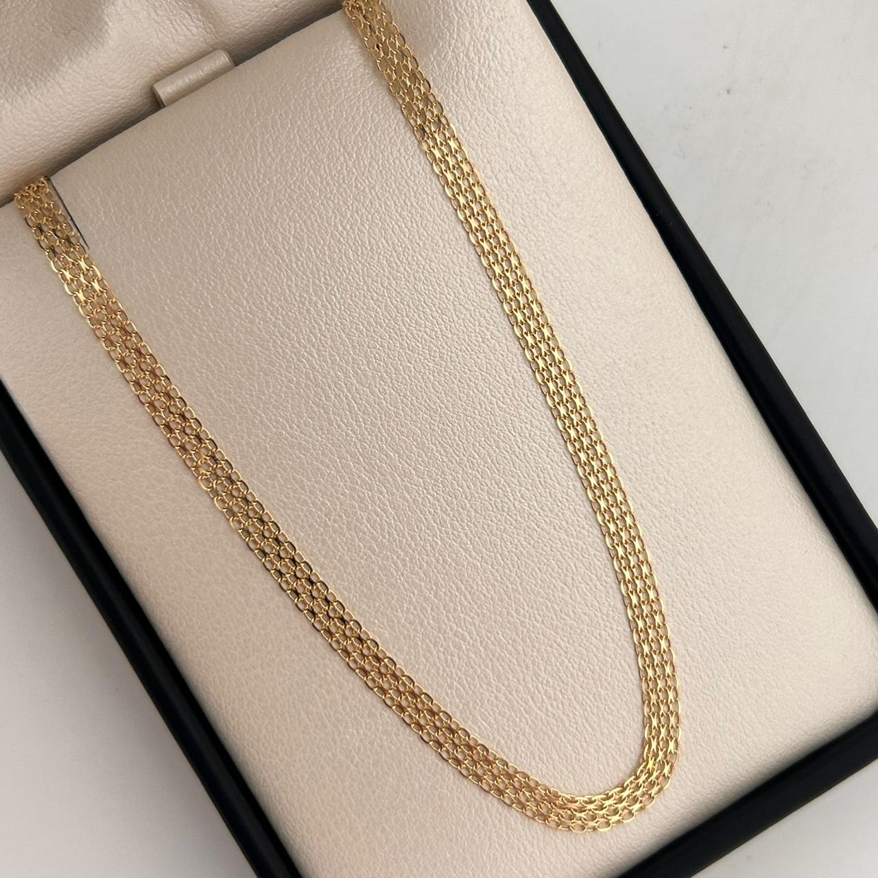 Cadena It China Oro amarillo 18k +1 / 5,2 Gr / 3,7 mm / 50 Cm
