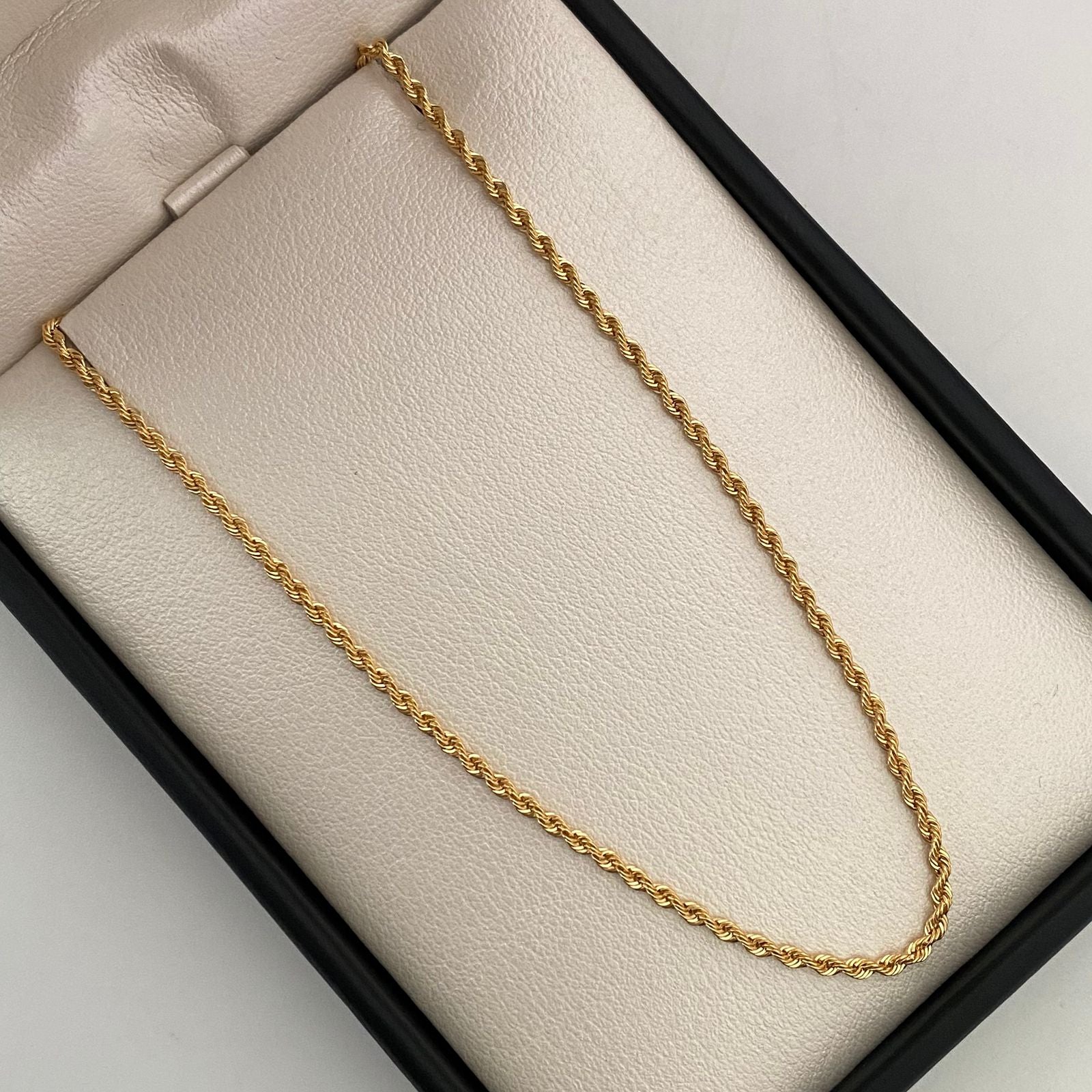 Cadena It Lazo Oro amarillo 18k +1 / 1,65 Gr / 1,7 mm / 45 Cm
