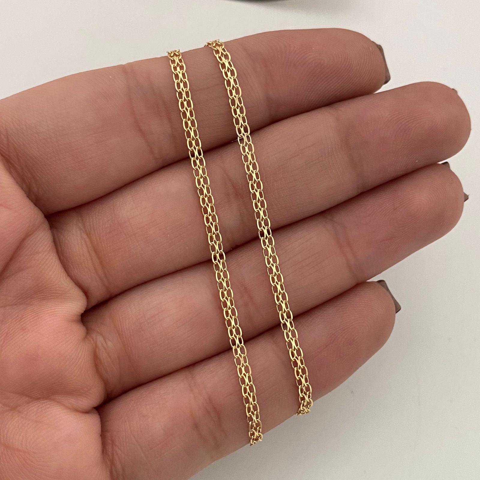 Cadena It China Oro amarillo 18k +1 / 3,05 Gr / 2,3 mm / 45 Cm