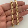 Cadena It Rustica Vs Oro amarillo 18k +4 / 16,25 Gr / 4,8 mm / 60 Cm
