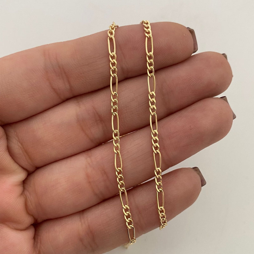 Cadena It 3x1 Oro amarillo 18k 3,6 Gr / 2,3 mm / 60 Cm
