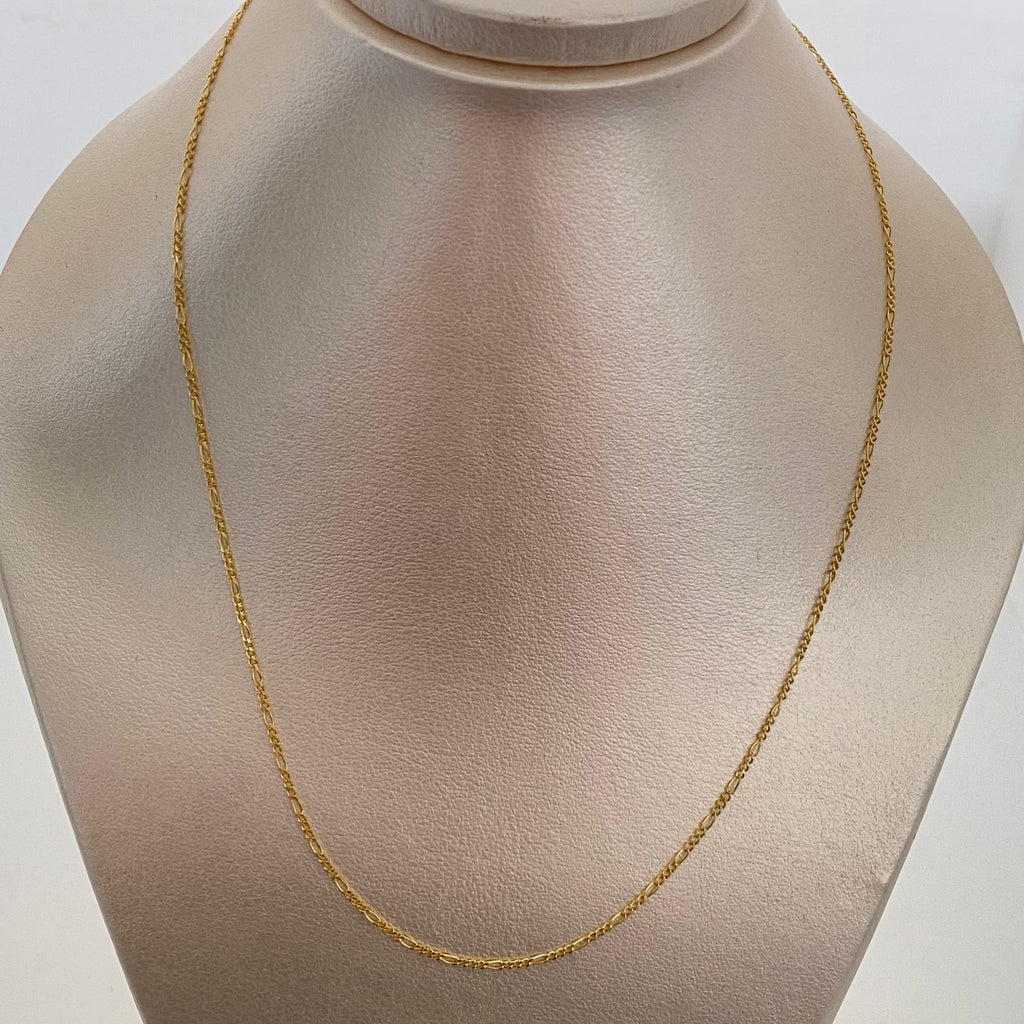 Cadena It Mini 3x1 Oro amarillo 18k 1,75 Gr / 1,6 mm / 60 Cm