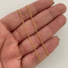 Cadena It Mini 3x1 Oro amarillo 18k 1,75 Gr / 1,6 mm / 60 Cm