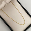 Cadena It Mini 3x1 Oro amarillo 18k 1,75 Gr / 1,6 mm / 60 Cm