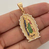Dije Guadalupe Casting Oro amarillo 18k 8,8 Gr / 18,1 mm / 4,2 Cm