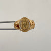 Anillo Guadalupe Casting Oro amarillo 18k / Talla 9 1/2 / 6,5 Gr / 6,3 mm