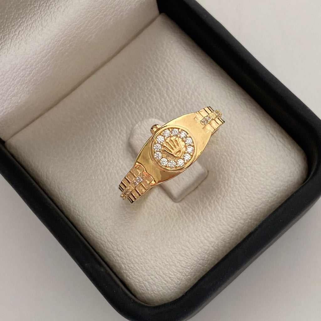 Anillo Rx Casting Oro amarillo 18k / Talla 10 / 4,3 Gr / 4,3 mm