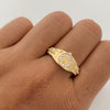 Anillo Rx Casting Oro amarillo 18k / Talla 10 / 4,3 Gr / 4,3 mm