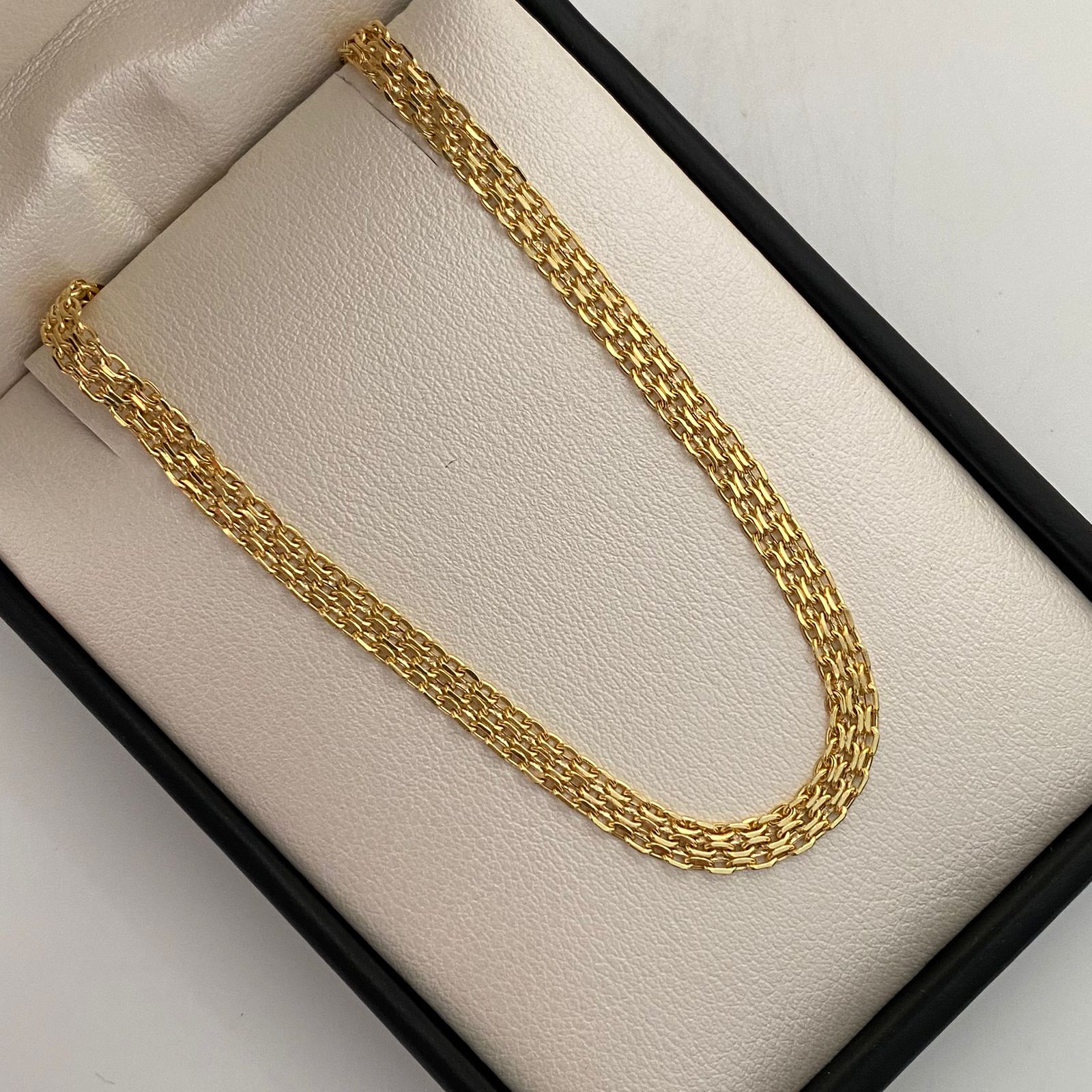 Cadena It China Oro amarillo 18k +1 / 8 Gr / 4,1 mm / 60 Cm