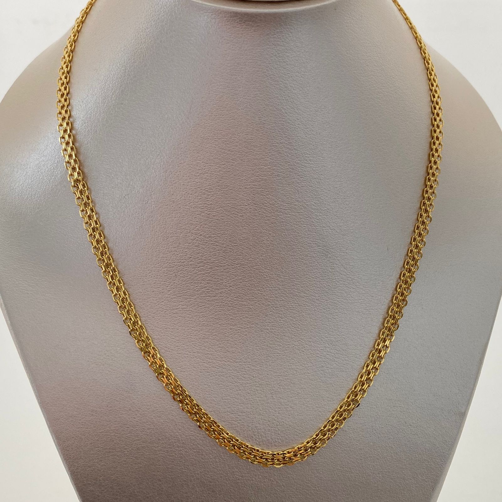 Cadena It China Oro amarillo 18k +1 / 8 Gr / 4,1 mm / 60 Cm
