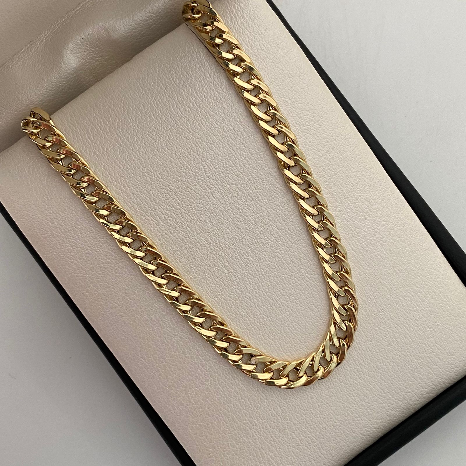 Cadena It Cubana Espiga Oro amarillo 18k 11,4 Gr / 5,3 mm / 60 Cm