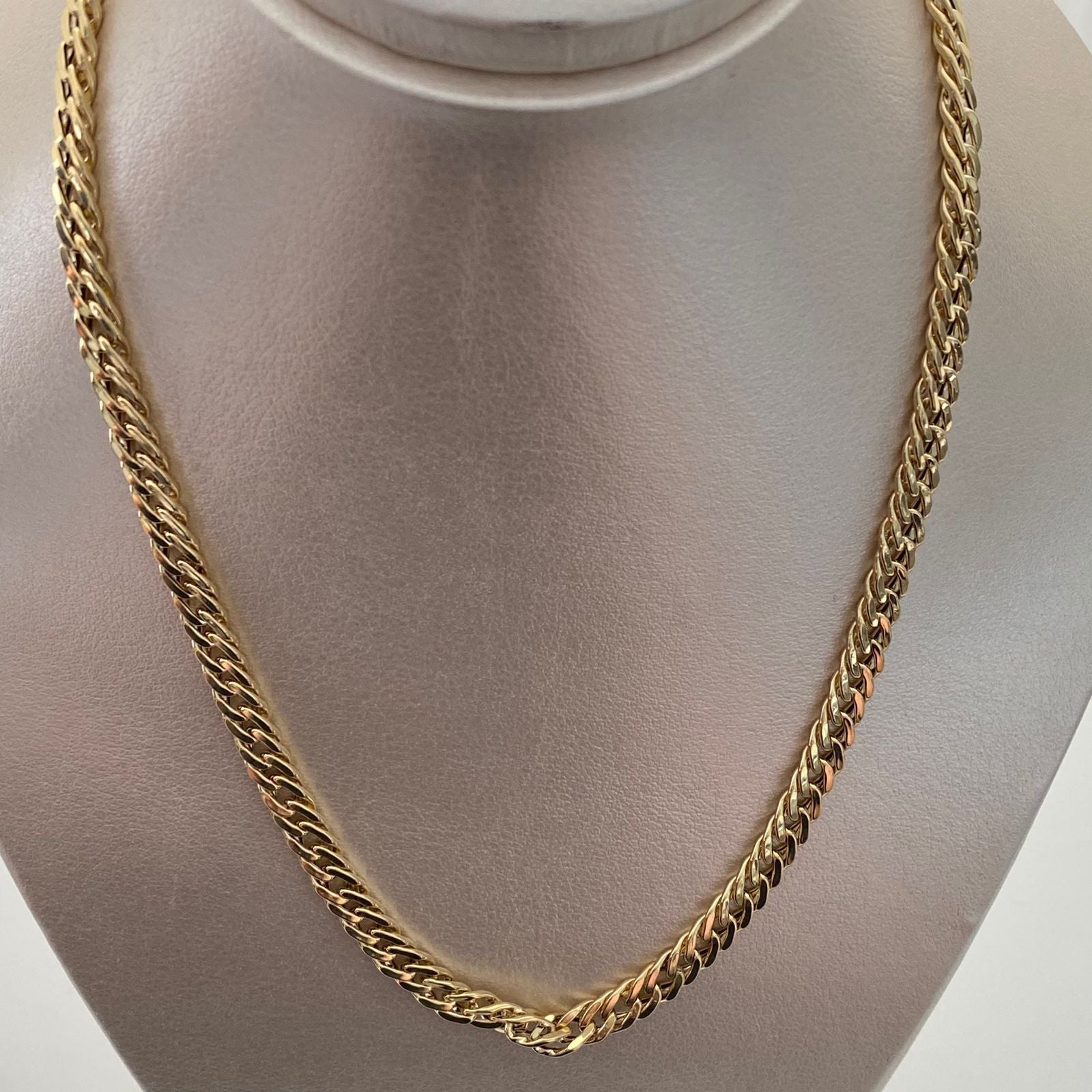 Cadena It Cubana Espiga Oro amarillo 18k 11,4 Gr / 5,3 mm / 60 Cm