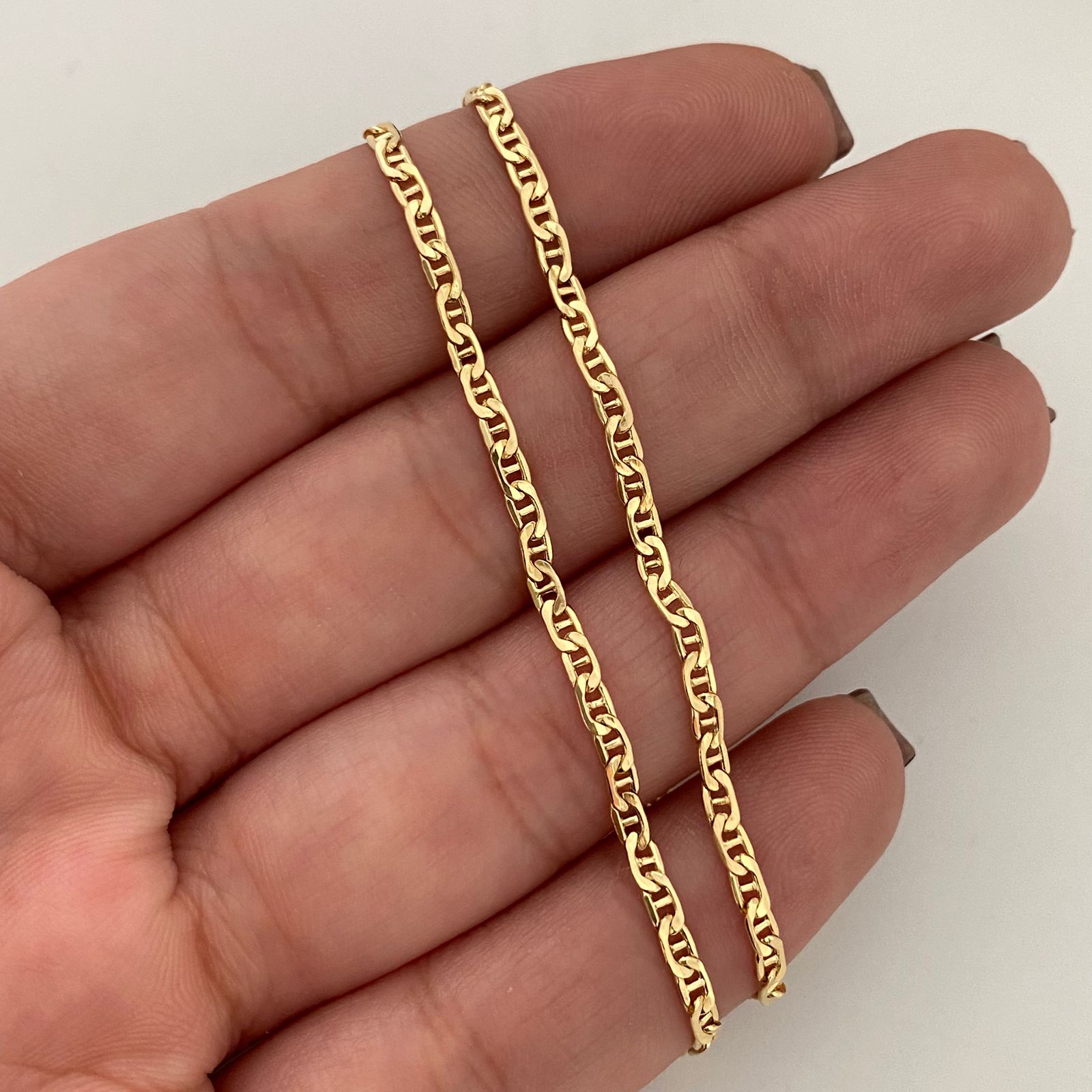 Cadena It Escalera Plana Especial Oro amarillo 18k 3,65 Gr / 2,3 mm / 60 Cm