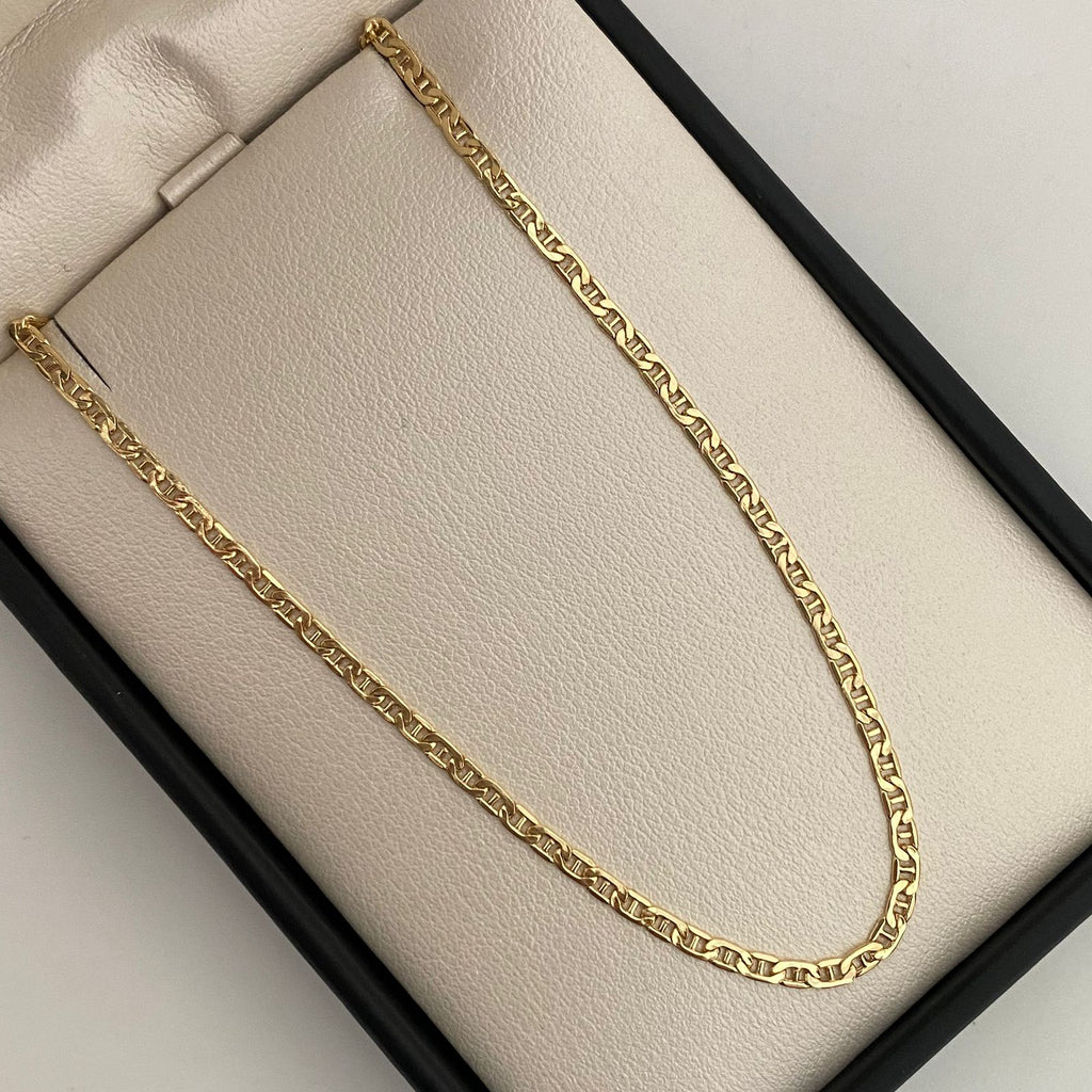 Cadena It Escalera Plana Especial Oro amarillo 18k 3,65 Gr / 2,3 mm / 60 Cm