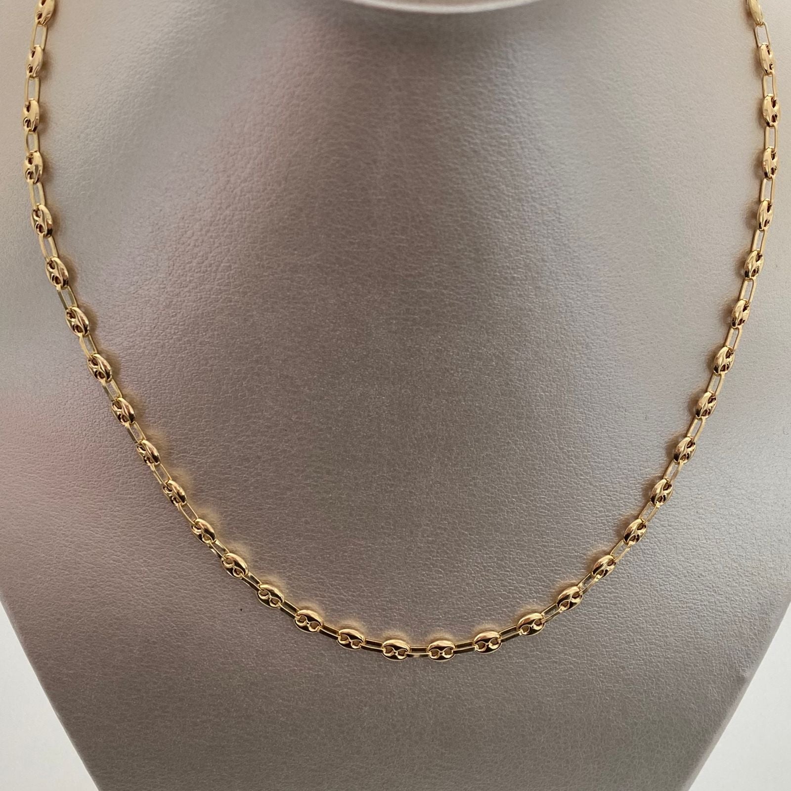 Cadena Gc Oro amarillo 18k 8,60 Gr / 4,2 mm / 60 Cm Broche 0,60