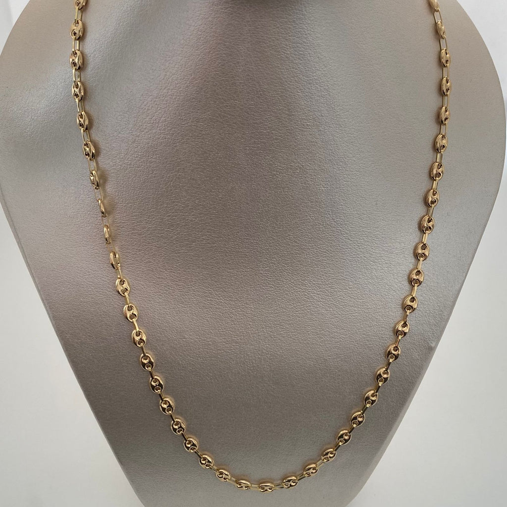 Cadena Gc Oro amarillo 18k 10,50 Gr / 4,6 mm / 66 Cm Broche 0,60