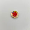 Herraje Balon Oro amarillo 18k 1,15 Gr / 1,3 Cm