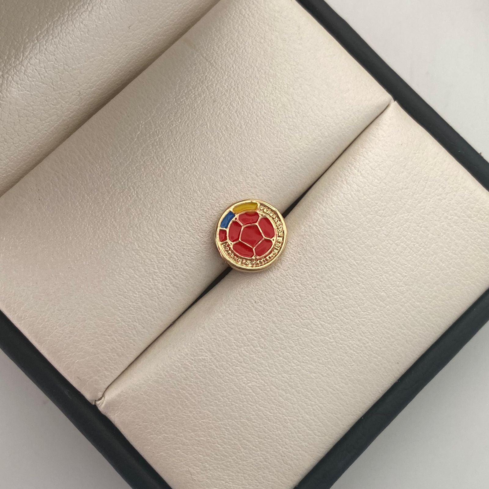 Herraje Balon Oro amarillo 18k 0,65 Gr / 1 Cm