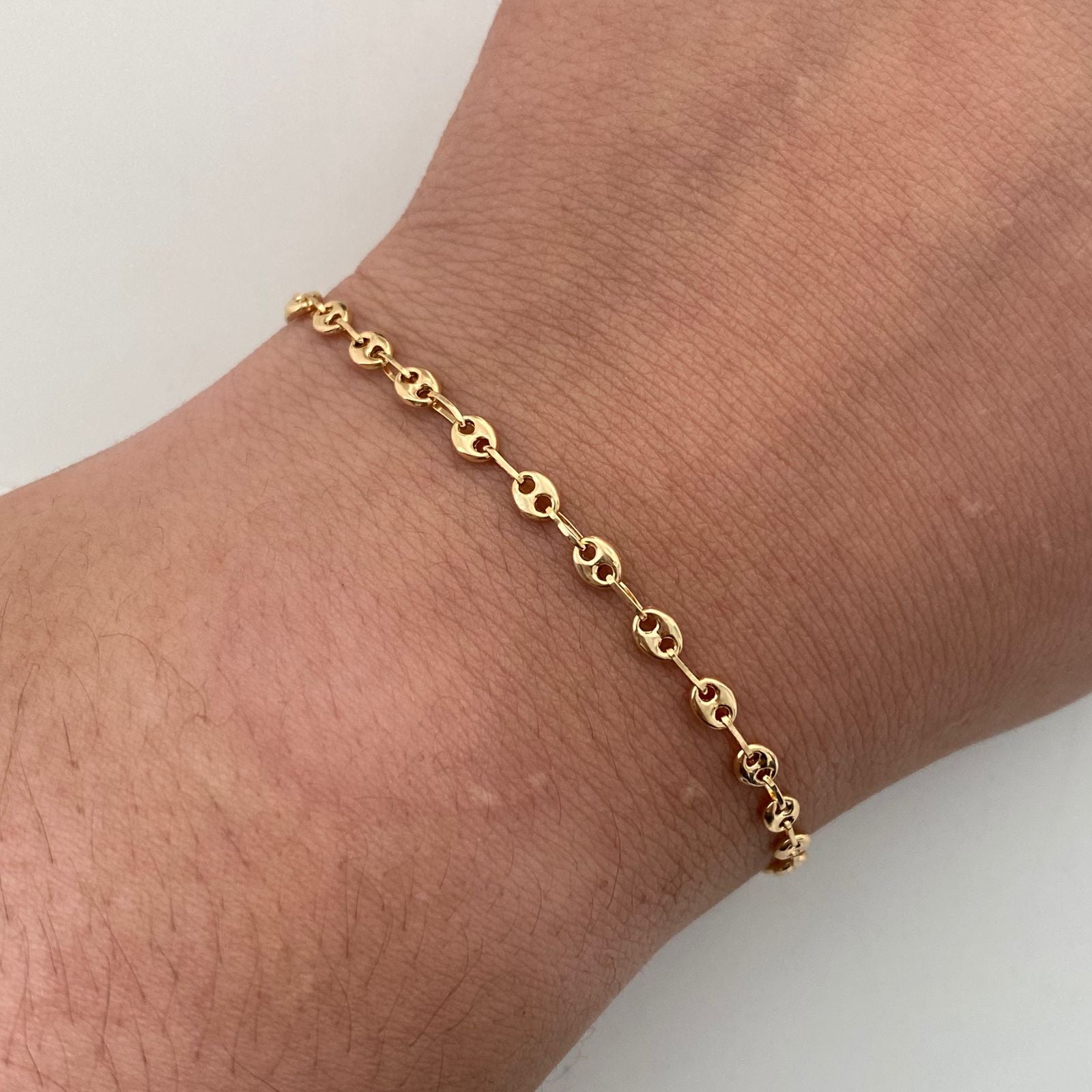 Pulso Baby Gc Oro amarillo 18k 2,20 Gr / 3,2 mm / 19 Cm Broche 0,40