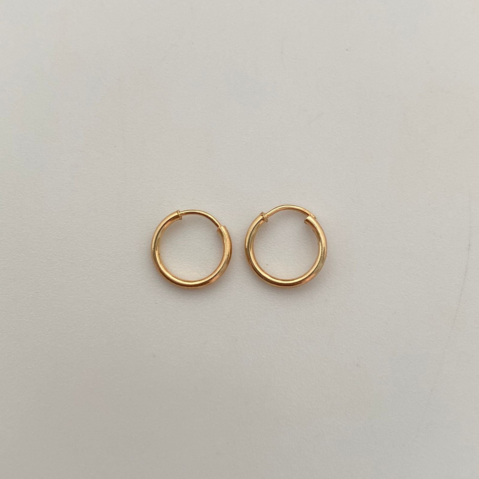 Candonga Imperdible Oro amarillo 18k 0,4 Gr / 1 Cm