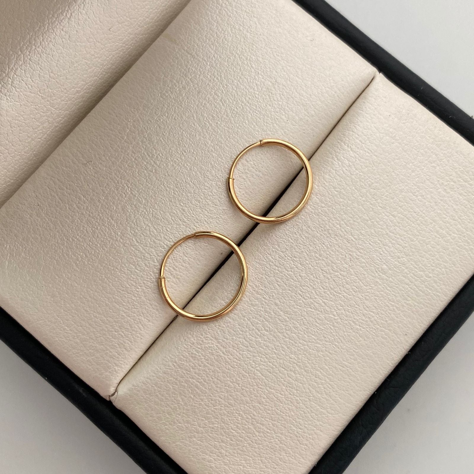 Candonga Imperdible Oro amarillo 18k 0,5 Gr / 1,3 Cm