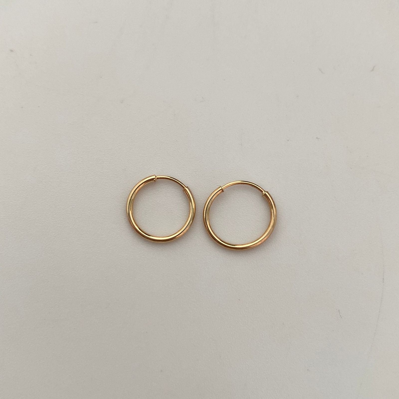 Candonga Imperdibles Oro amarillo 18k 0,45 Gr / 1 Cm