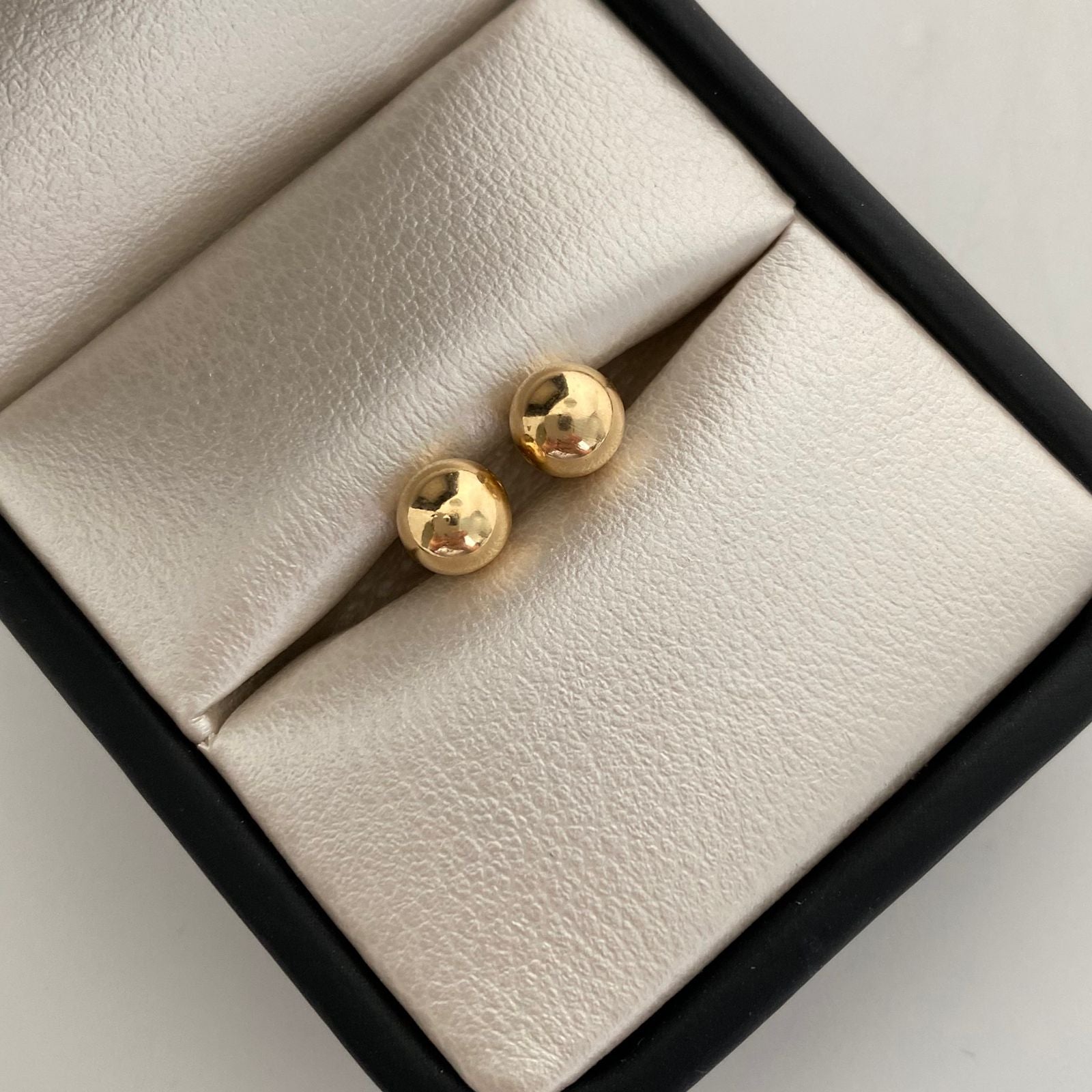 Topos Bola lisa 6mm Oro amarillo 18k 0,65 Gr