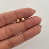 Topos Bola diamantada 5mm Oro amarillo 18k 0,6 Gr