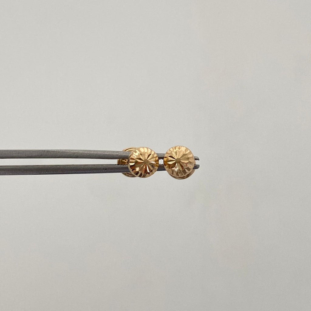 Topos Bola diamantada 5mm Oro amarillo 18k 0,6 Gr