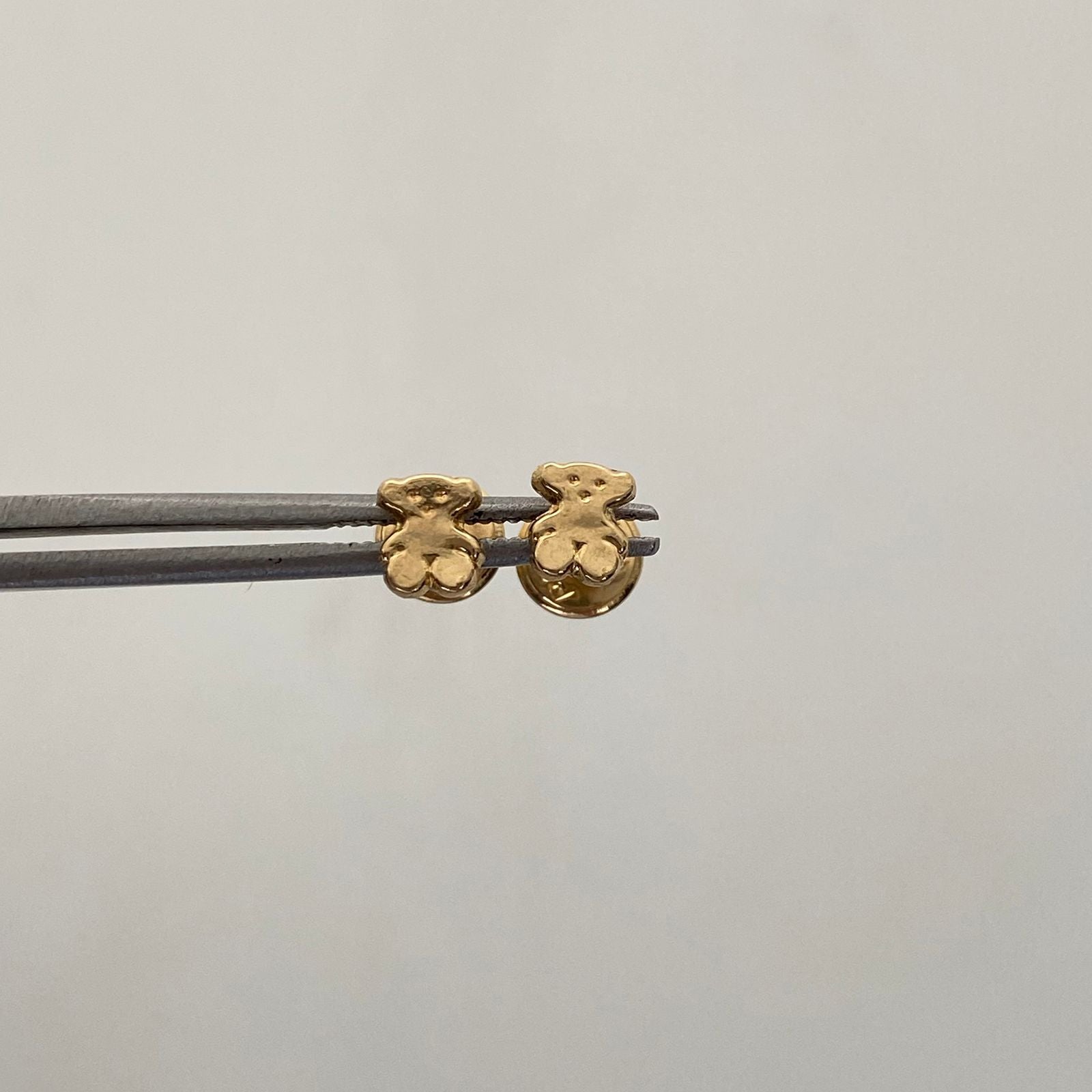 Topos Oso Th Liso Oro amarillo 18k 0,45 Gr / 4,1 mm