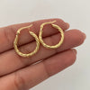 Candonga Entorchada Oro amarillo 18k 1,85 Gr / 2 Cm