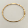 Aro It Liso Oro amarillo 18k +4 / 3,7 Gr / 2 mm / 19 Cm